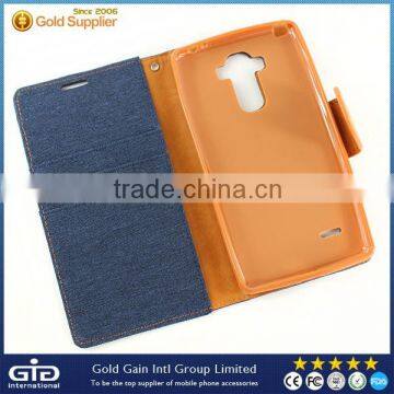 [GGIT] Two Tone High-end PU+PC Flip Phone Case for LG Stylus Case for LS770 photo-3