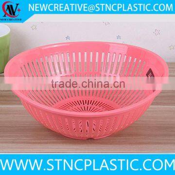 cheap price round plastic colander without lid