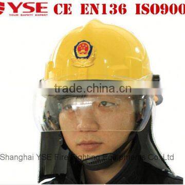 Fashional style fire safety helmet with chin strap