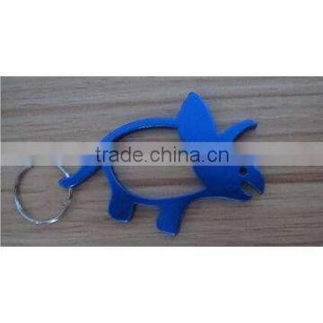 high quality animal shape bottle opener keychain