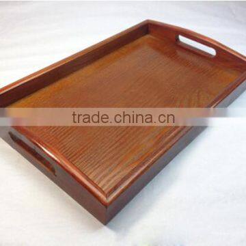 Designer food wooden serving tray