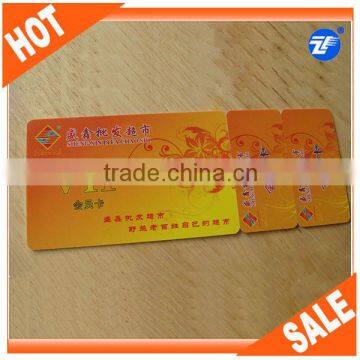Hot Sell Cr80 Key Ring Plastic Card With Punch Hole photo-2