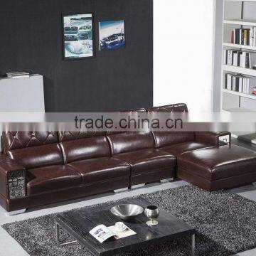 L-shaped leather sofa / beauty salon furniture / modern leather sofa furniture 651