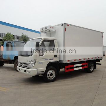 FOTON 4X2 fish refrigerated truck box