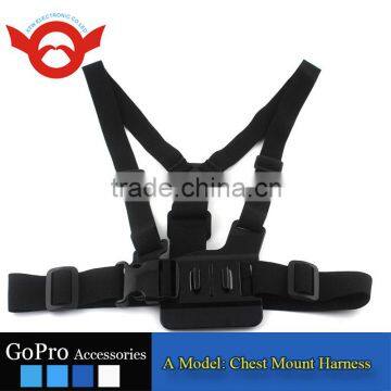 A Model: Chest Body Strap for Gopro Hero 2/3/3+/4/4 Session Action Camera Accessory photo-3