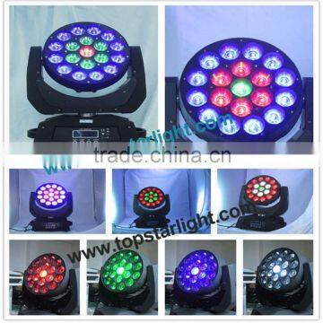 19*10W RGBW 4in1 Zoom Moving Head LED stage Washer Light