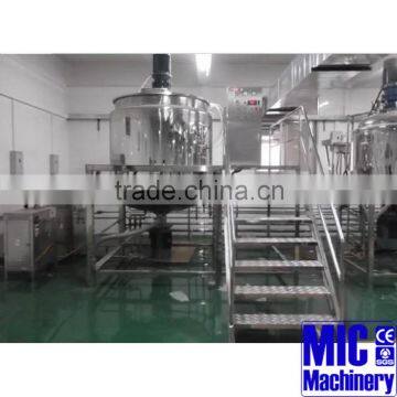 MIC- 500L Cheap Ice Cream Vacuum Mix Tank/homogenizer Syrup Vacuum Mixer With 500L Oil and Water Tank With ce photo-2