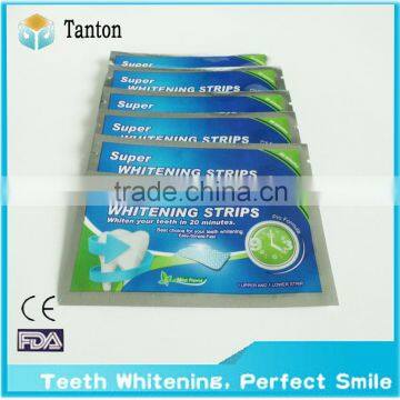 28pc 6% Hydrogen Peroxide Teeth Whitening Strips 14 Applications, Double Elastic Gel Strips photo-2