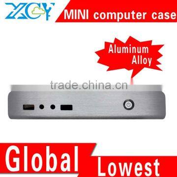 XCY L-18 mini atx mini case pc itx PC case support RJ-45 port/microphone/earphone