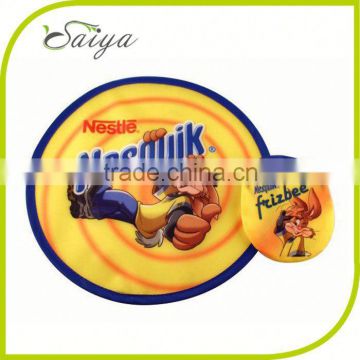 New arrive flexible nylon frisbee promotion