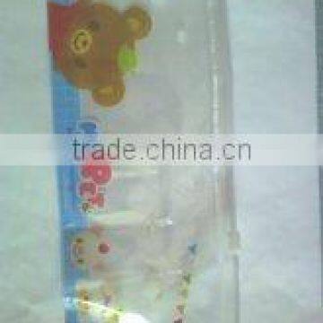 Transparent plastic colorful small plastic pvc pouch