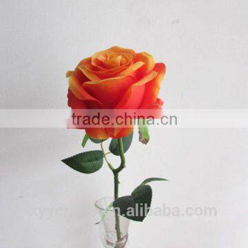 single head silk rose