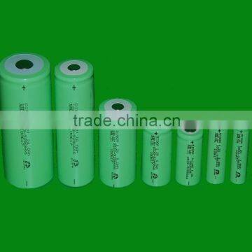 All 1.2v high temperature 650~20000mAh cylinder battery Ni-MH cells