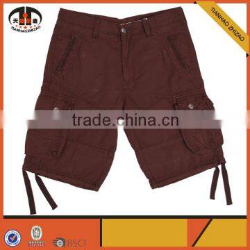 New 2016 Custom Available Wholesale Men Shorts with Tie