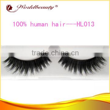 100% human hair eyelash,false eyelash HL-013