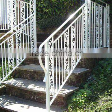 Top-selling white outdoor stair handrails frame