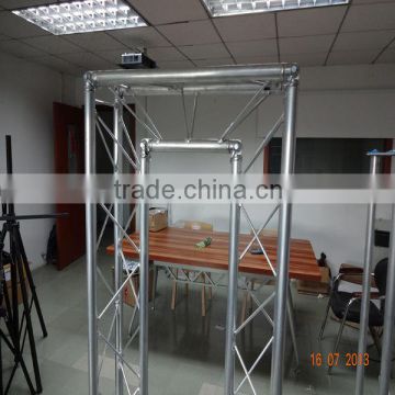 PDJ-2 Width 2.5m Height 2.4m aluminum DJ truss using MB20 truss for lighting decoration.