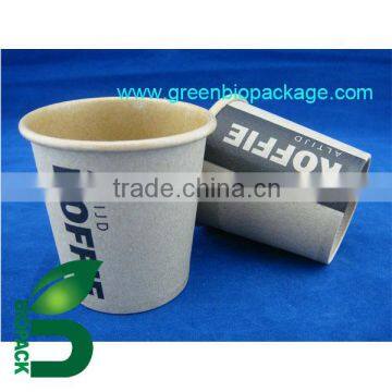 Custom made Disposable PLA paper cup with pla coating(LOGO printing)