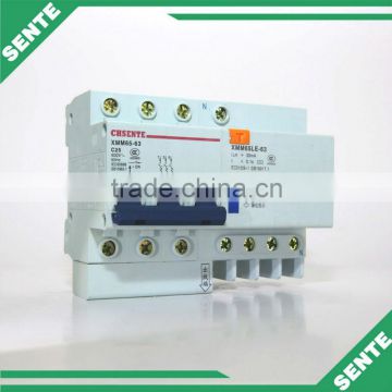 XMM65-63 AC and A type residual current circuit breaker RCCB,RCD