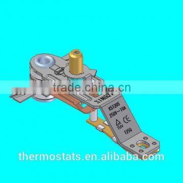 Adjustable bimetallic steam iron kst205 Thermostat