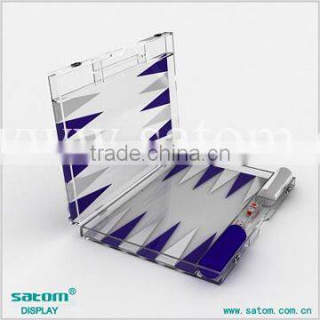 Guangzhou Wholesale hot selling backgammon & lucite chess set