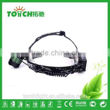 Rechargeable LED Head Lamp High Quality Focus Zoom 3 Modes Headlight