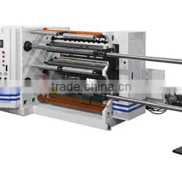 PLC Controlled Slitting Rewinder Type High speed rewinder slitter machine