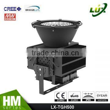 5 Years Warranty, UL Approved #481383, Gymnasium Lights, Meanwell Driver, Copper Heatpipe, 500W LED High Mast Light photo-6