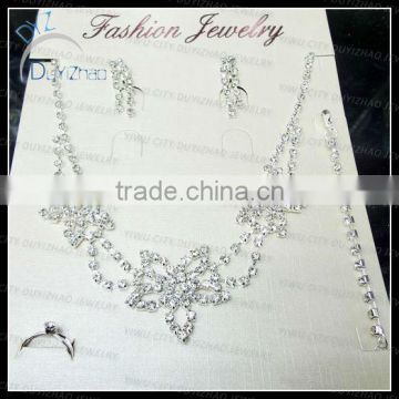 Fashion flower jewelry sets