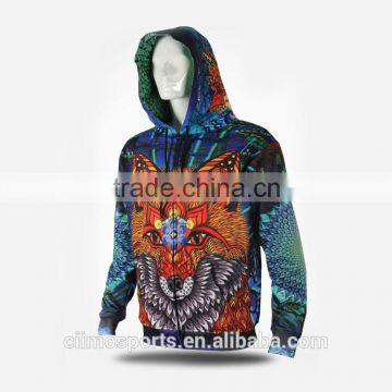 Custom made side zip hoodies pull over