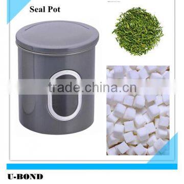Spray powder pressurized top sealed box