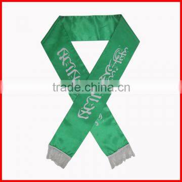 World Cup Custom Fashion Football Scarf,cheering Satin Soccer Scarf,durable Fans Scarf photo-5