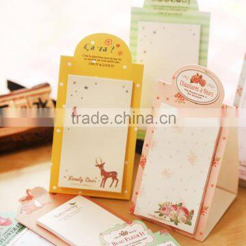 2015 new design cute stick note pad