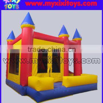 outdoor inflatable bouncer castle with slide combo