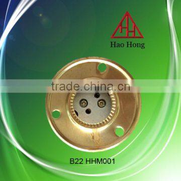 B22 HH020Haohong ceramic lamp socket b22