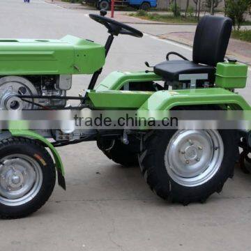 Russia hot selling four wheel minitractor /12hp 15hp motoblok price