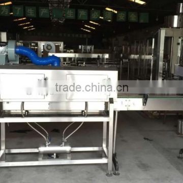 3 in 1 filling machine top cover /L conveyor 3000BH filling machine/Label shrinking device/