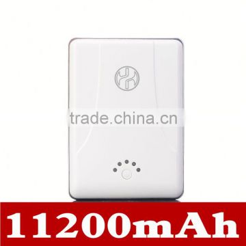 mobile phone portable power bank 11200mAh Double USB Mobile Phone Power Supply Power Pack A118, High Capacity