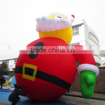 2015 high quality best-selling inflatable santa claus for christmas decoration