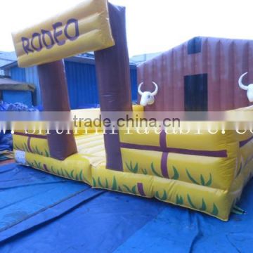 inflatable rodeo bull/ mechanical bull inflatable bull ride