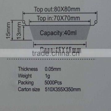 Aluminum Foil Food Containers Star-shape Cake Pans Aluminum Cup Egg Tart Tray Disposable Cup/aluminum Foil Muffin Pan photo-3