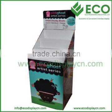Magazine floor display rack shelf manufacturer for magazine display stand