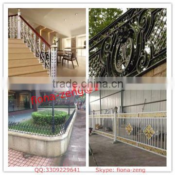 Alibaba China Manufacture Decorative Wrought Iron Picket Fence/Metal Fence for Home,Garden,Villa