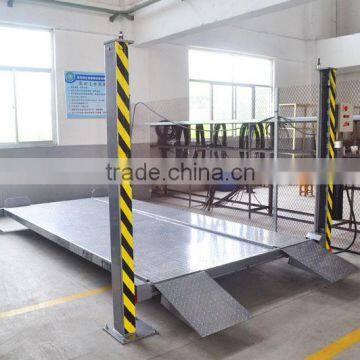 4 Column 2 Level Hydraulic Car Parking Lift