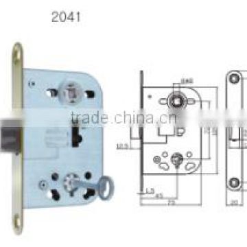 europe keys hole mortise lock body