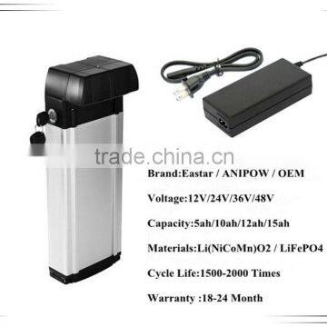 UL CE passed li ion battery ICR22650 24V 20Ah rechargeable battery pack for electric bike