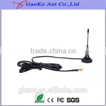 TV Antenna Manufacturer 173-230/470-862MHz 3dBi High Gain Omni Range Extender Mobile Base Magnetic dvb-t active antenna