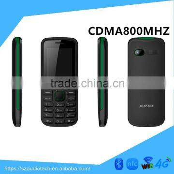 1.77 inch cheap CDMA 800 cell phone 800mAh