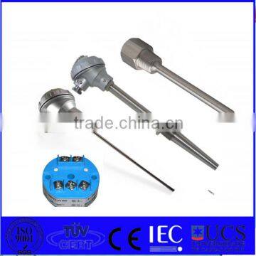 k type thermocouple with 4-20mA temperature transmitter