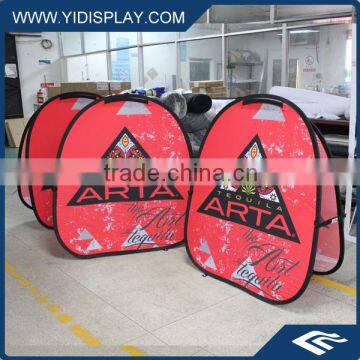 A Frame Pop-up Banner Display